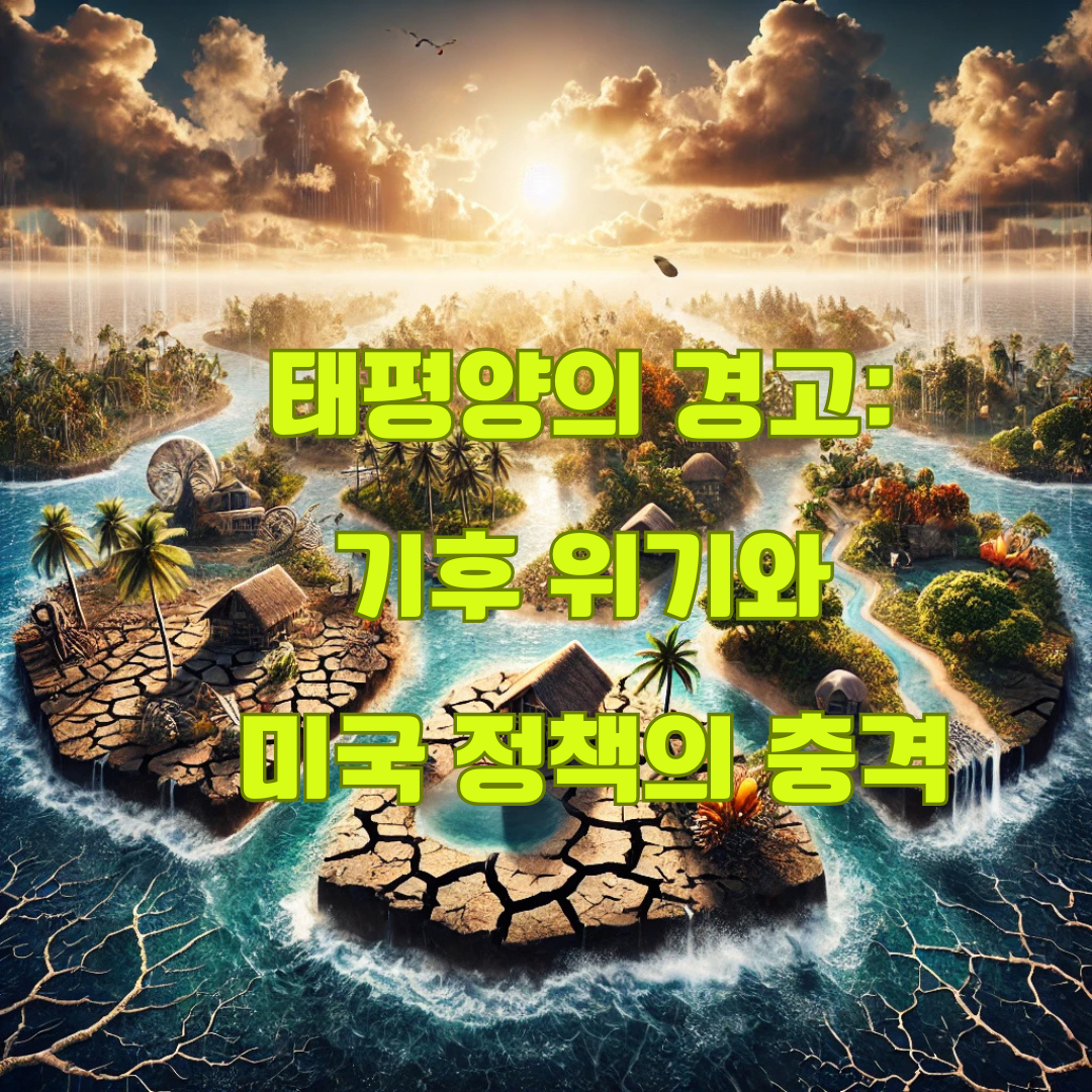 태평양 국가들이 직면한 기후 위기: 트럼프의 파리기후협약 탈퇴와 해외 원조 동결의 영향