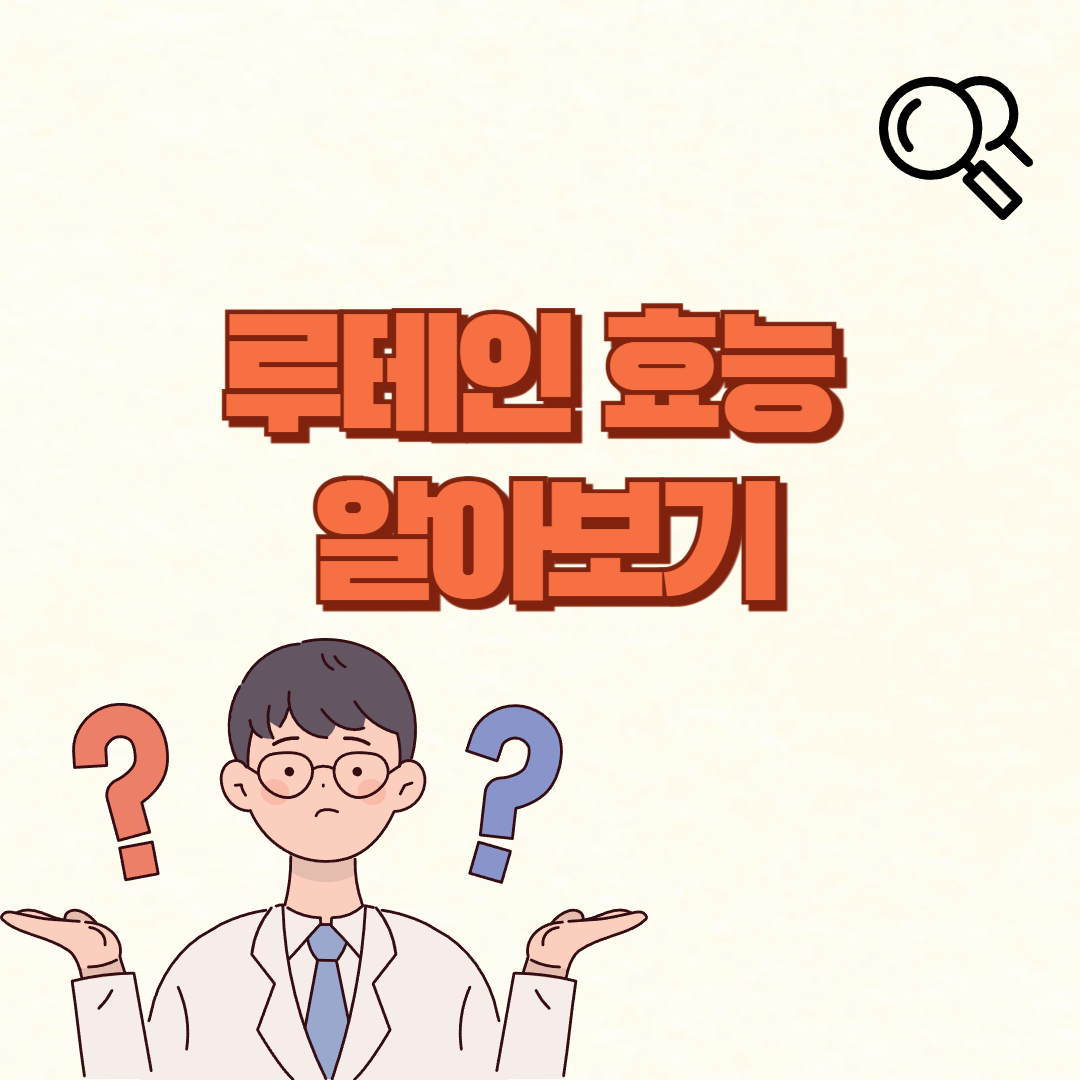 루테인 효능✅