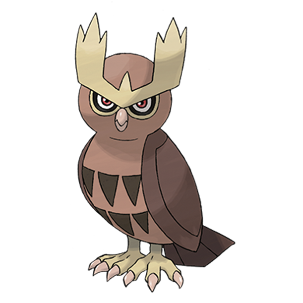  [포켓몬도감]  No. 164 야부엉 Noctowl #164
