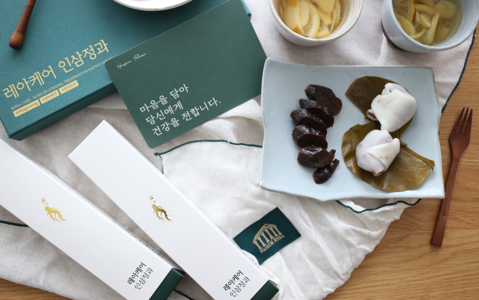 고급스러운 명절선물 상견례선물 메종레아 인삼정과 24