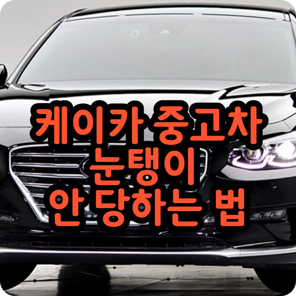  케이카 중고차 구매 실제 후기, 내차사기 홈서비스, 케이카 보증