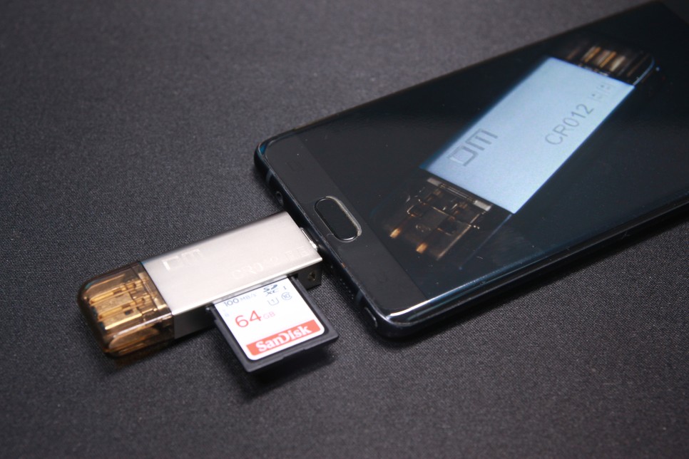 리더기 CR012 OTG USB-C타입 SD카드 DM 멀티 14