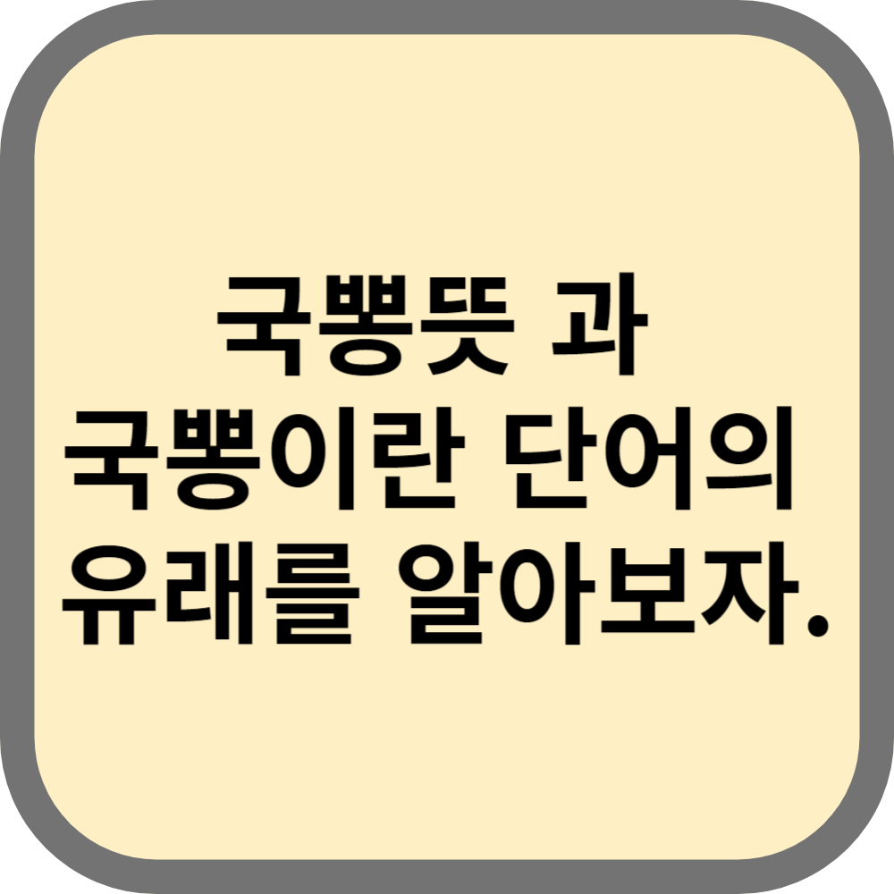 국뽕뜻