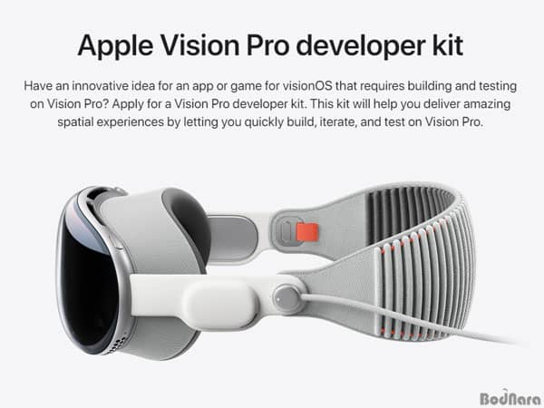애플 비전프로를 소개하는 디자인입니다.