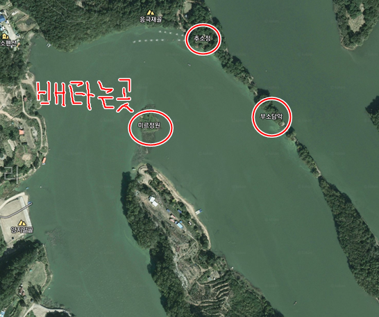 옥천 추소정&#44; 부소담악&#44; 미르정원