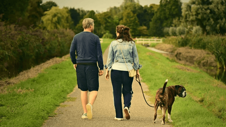 심장마비-예방하기-위한-산책하는-커플