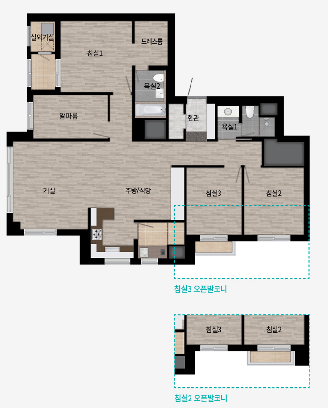 래미안 원펜타스 107B