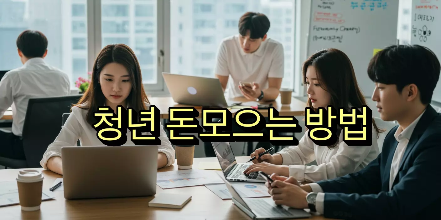 청년 돈 모으는 방법 및 금융상품 추천