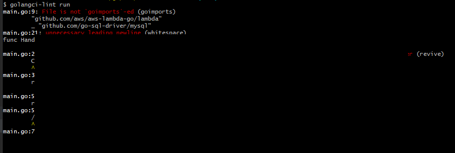 [Golang] Golang CI Lint 설치하고 사용하기