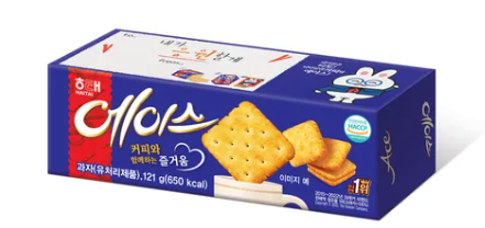 인기있는 한국 과자 리스트