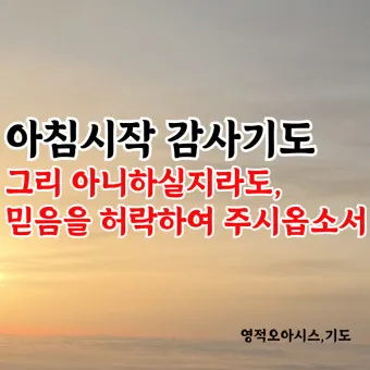 천주교 아침기도문 모음 10선_12