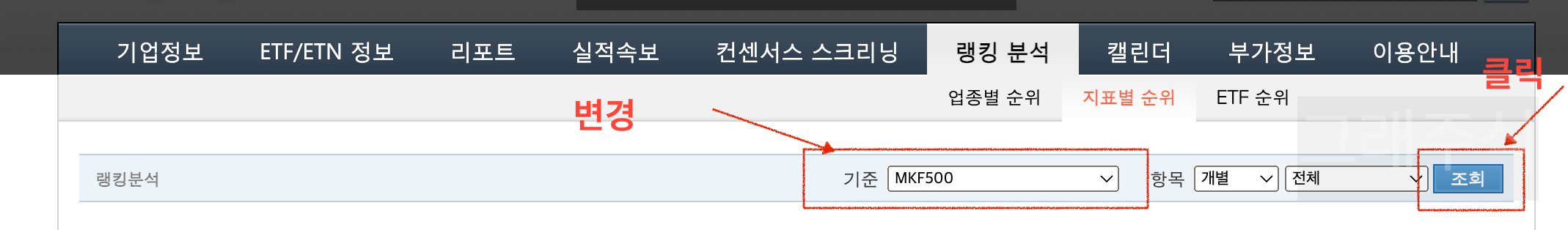 저PBR 순위
