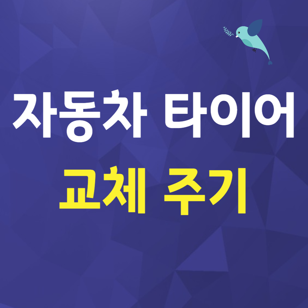 자동차 타이어 교체 주기
