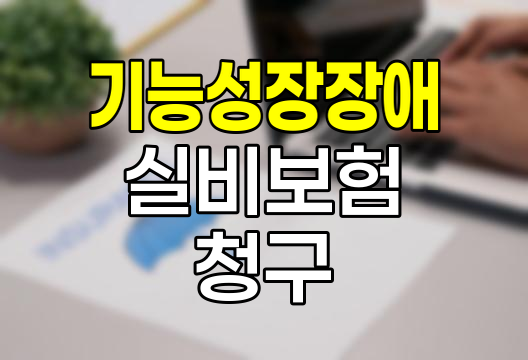 기능성 장장애 실비보험 청구 핵심