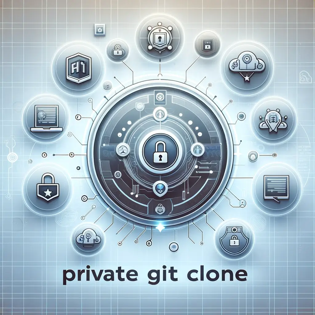 private git clone