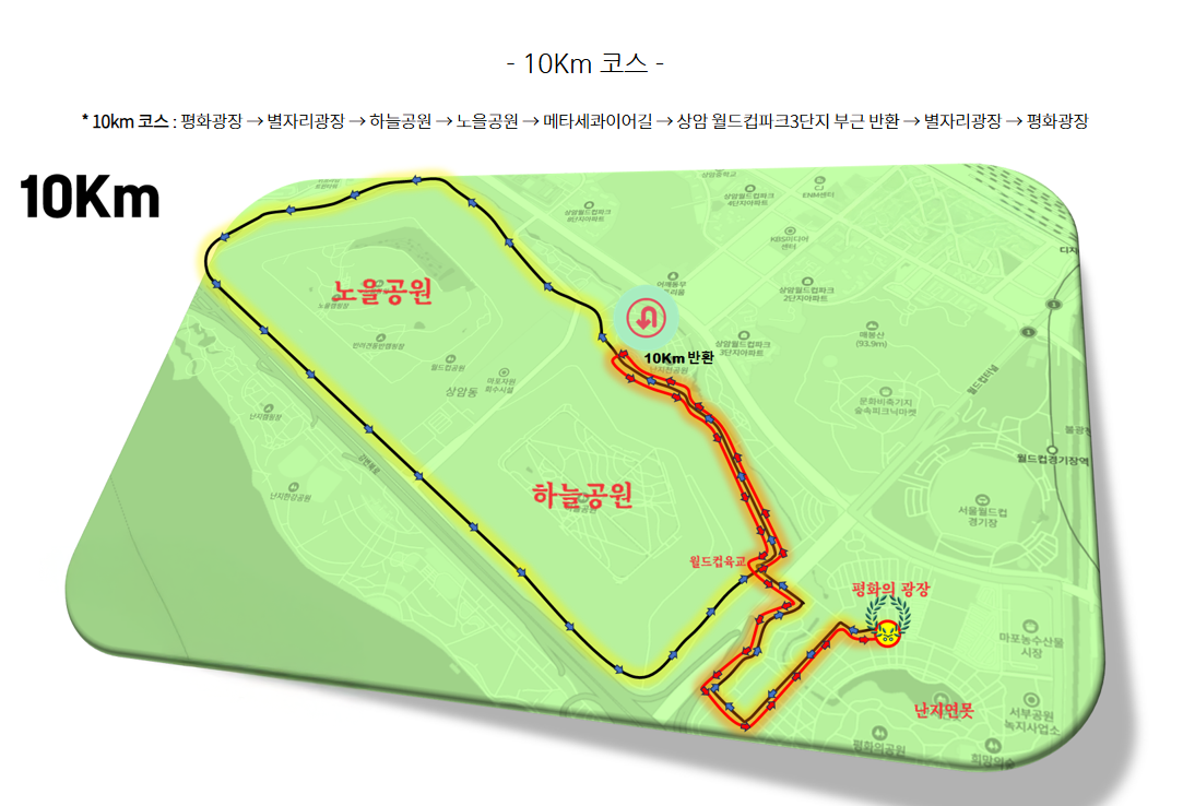 한강벚꽃마라톤10km