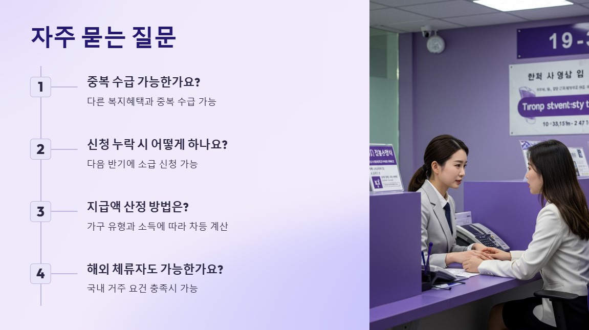 2025 근로장려금 자주묻는 질문 모음