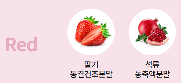 Red

딸기

동결건조분말


석류

농축액분말