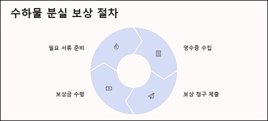 수하물 분실 보상 절차