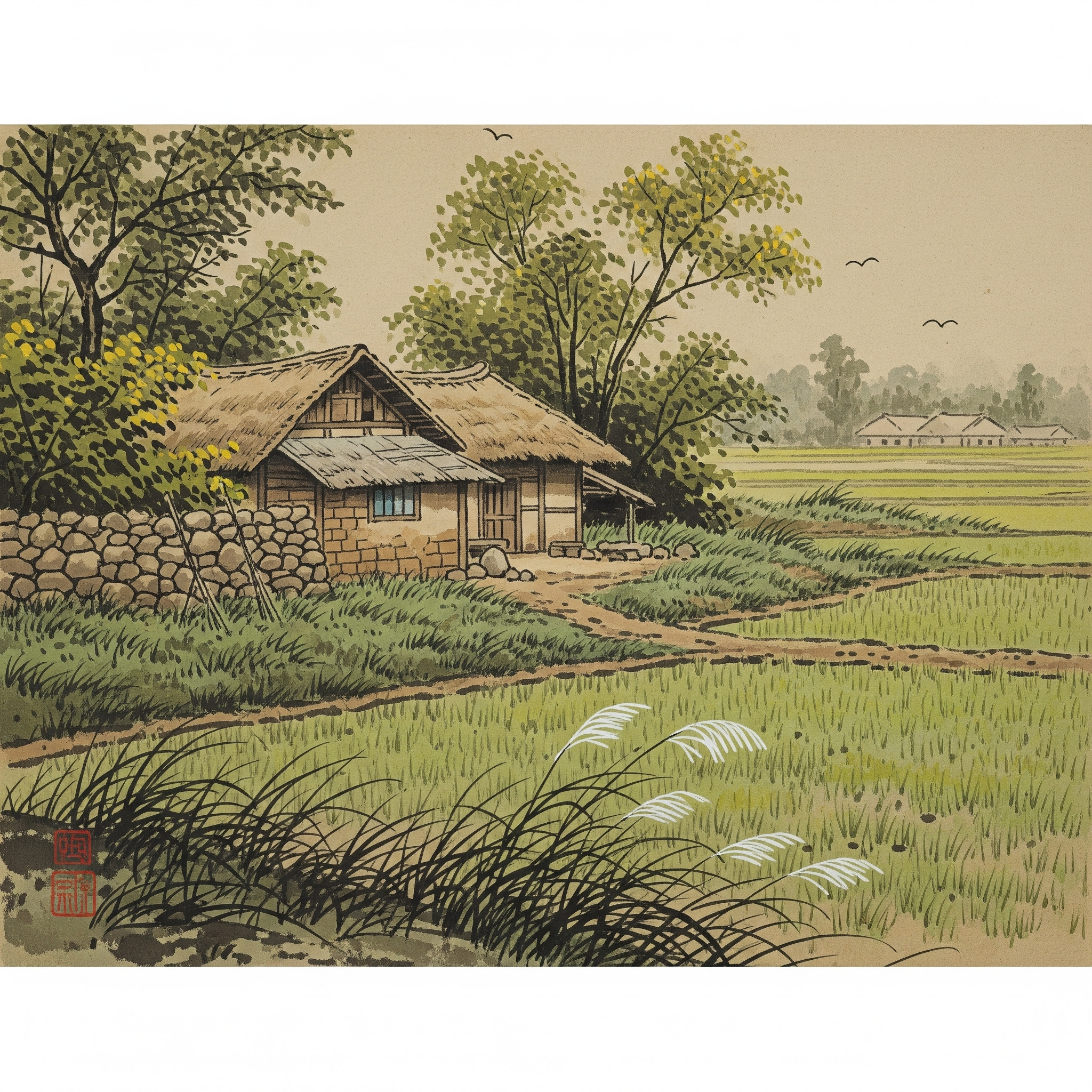 박수근 관련 사진