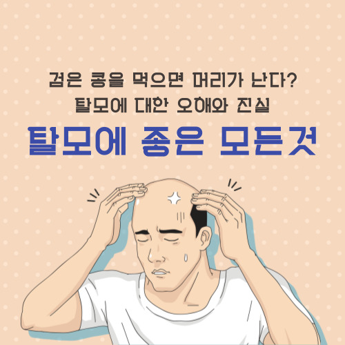  탈모에 좋은 음식 탈모 예방 및 탈모에 대한 오해과 진실