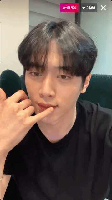  서강준 인스타 라방.jpgif