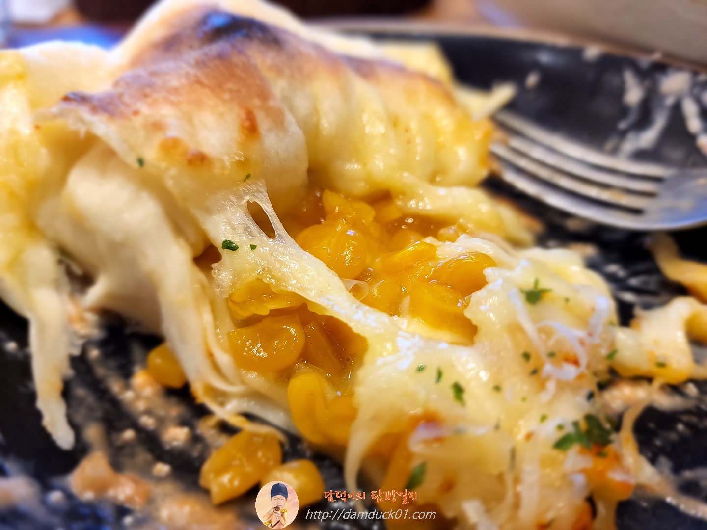초당 옥수수 치즈 듬뿍 피자