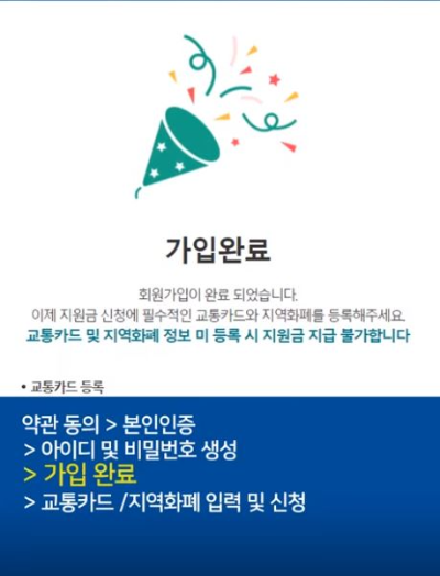 경기도 청소년 교통비 지원