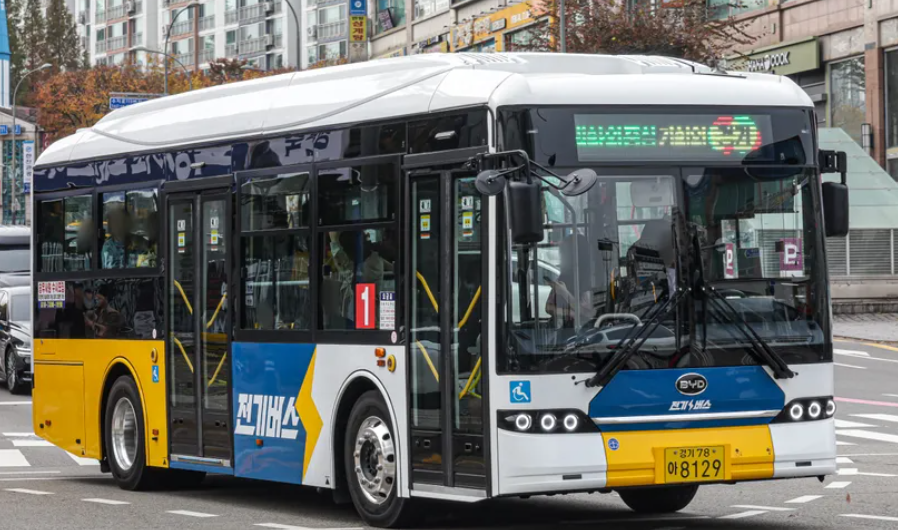 eBUS9&#44; 용인 상현운수 운행차량