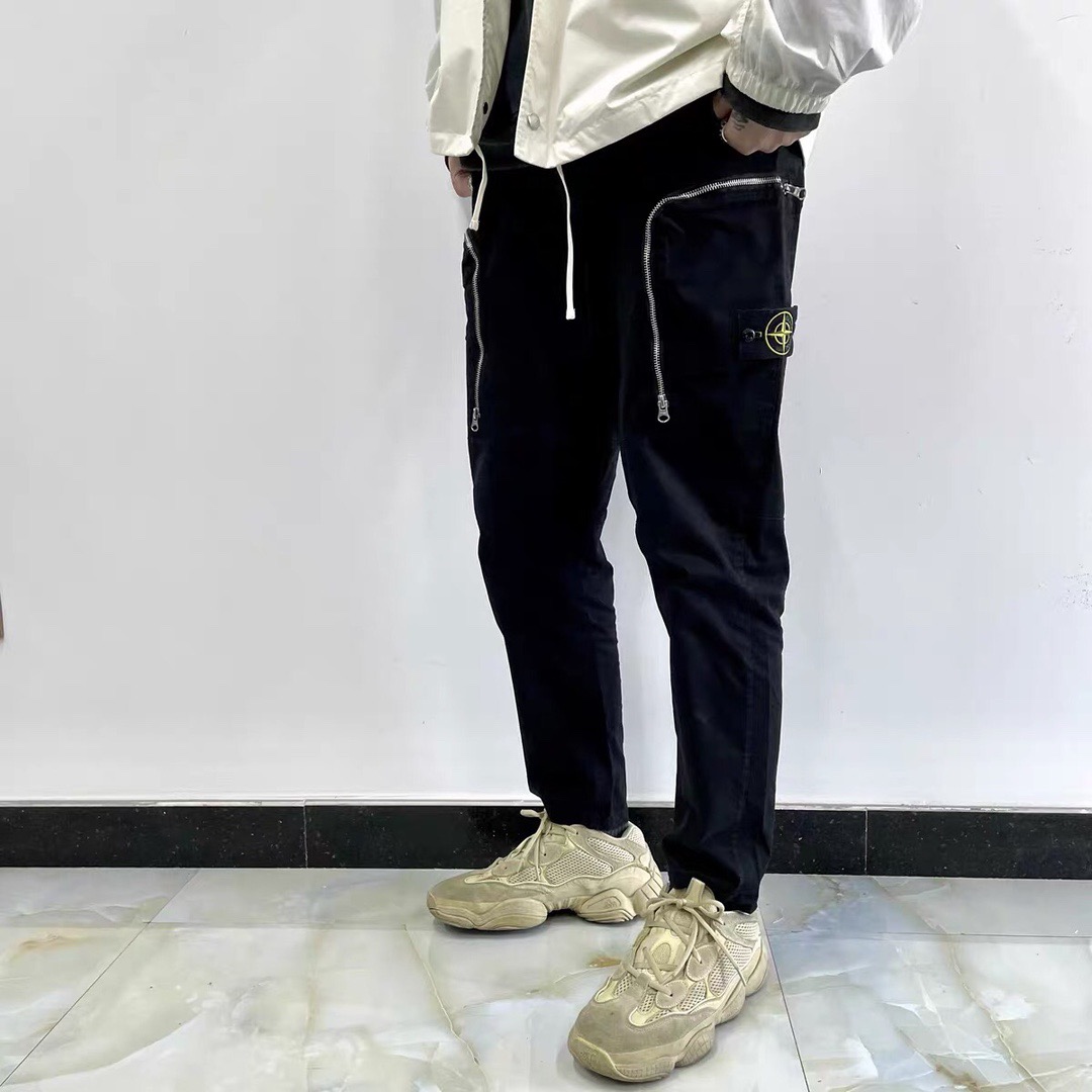  [STONE ISLAND] 스톤 아일랜드 소프트 쉘 나일론 팬츠