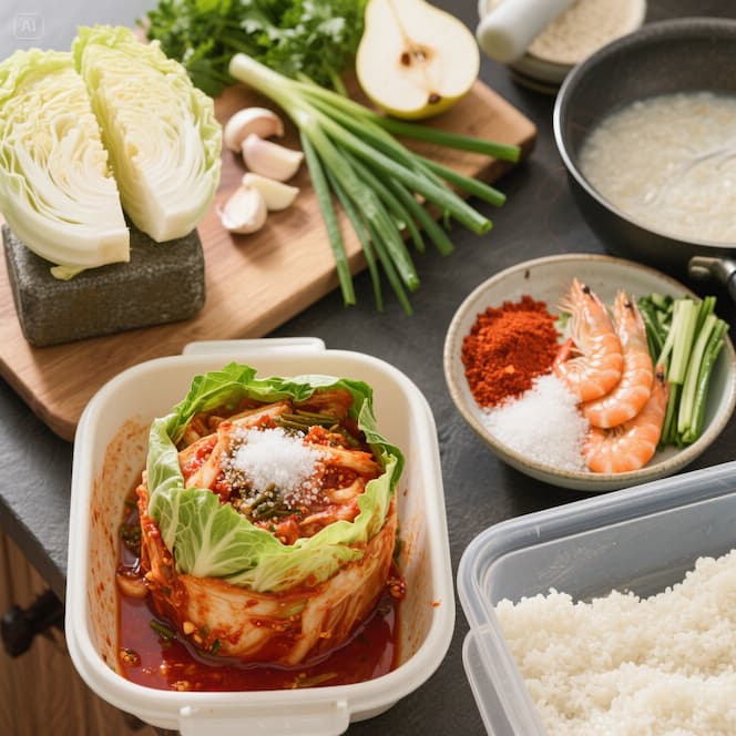 김치담그기