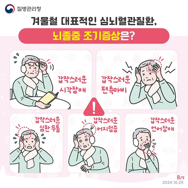 뇌졸증-조기증상은?