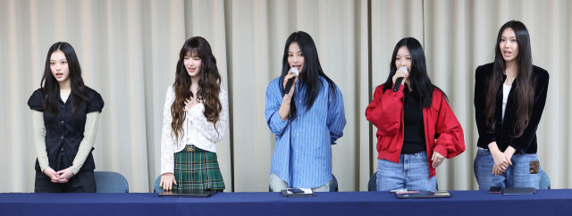 뉴진스-기자회견