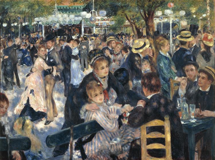 르누아르&#44; &#39; Dance at Moulin de la Galette &#39;