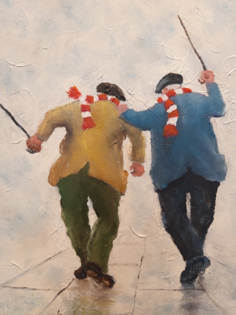  데스 브로피(Des Brophy), 영국, 화가, 현재