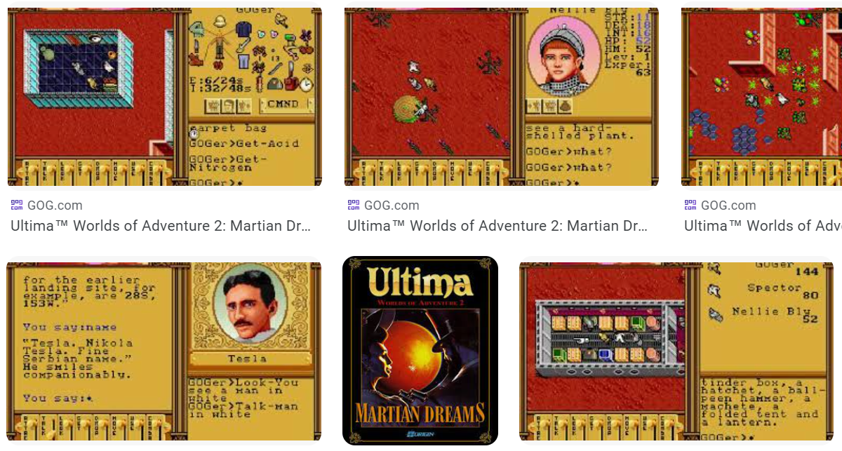 울티마 월드 오브 어드벤처2 (Ultima Worlds of Adventure 2: Martian Dreams) 무료 롤플레잉 게임 다운로드