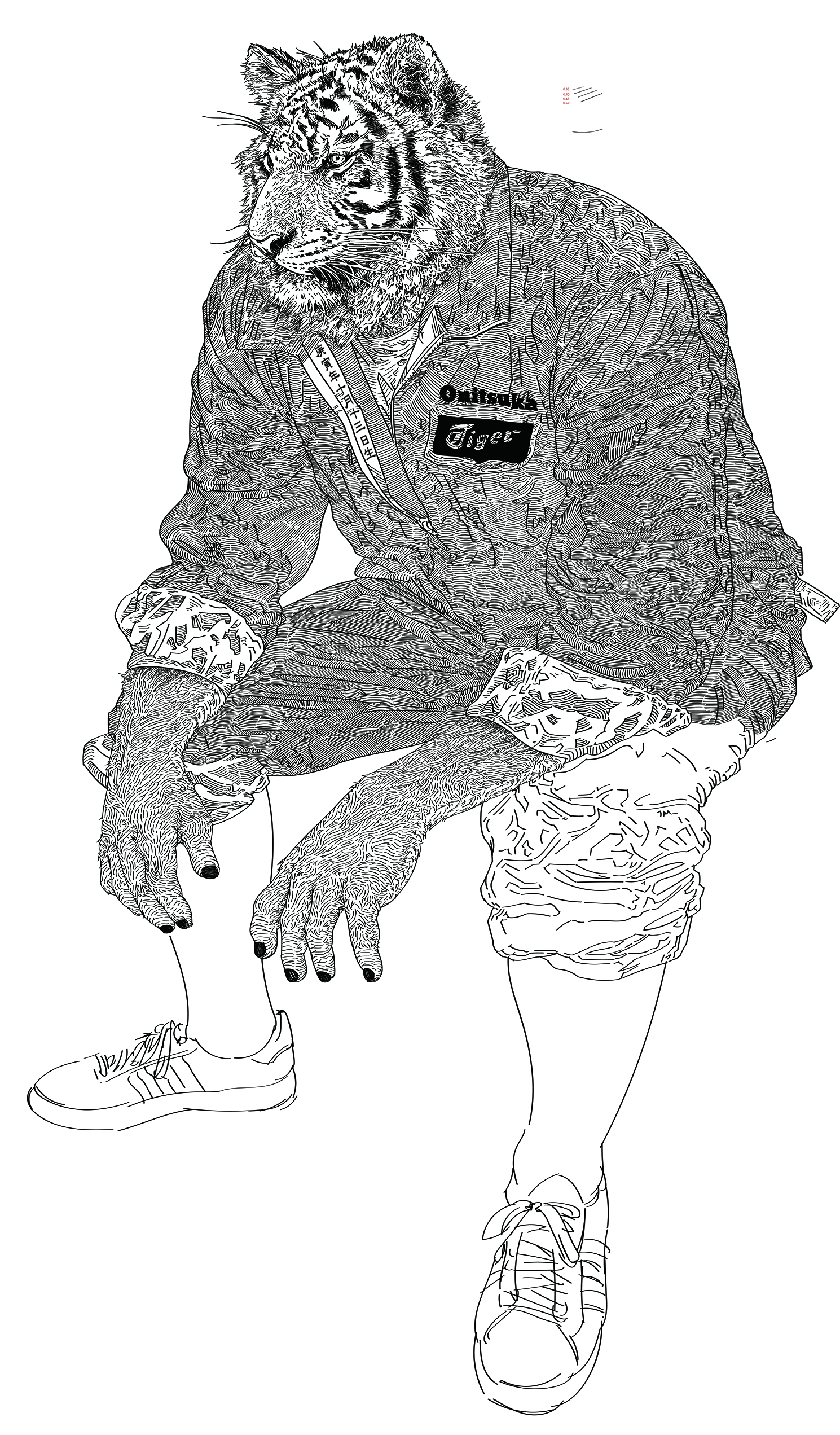 포함된 동영상: Onitsuka Tiger로 티셔츠를 만들었습니다. 4