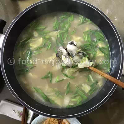 생굴-라면