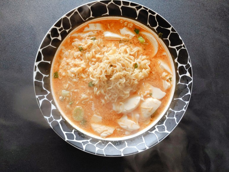 순두부 열라면 1인분 든든하고 간단한 라면 레시피 순두부 열라면 1인분 든든하고 간단한 라면 레시피