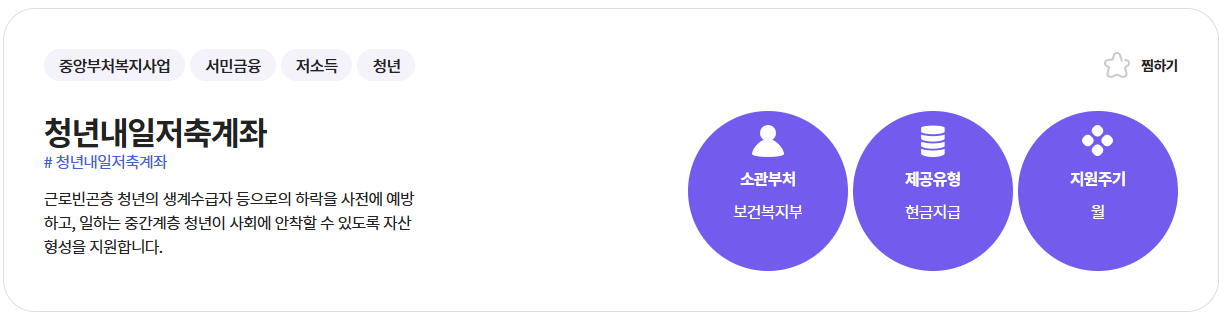  청년의 자산 형성을 도와주는 청년 내일 저축 계좌에 대해 알아보자
