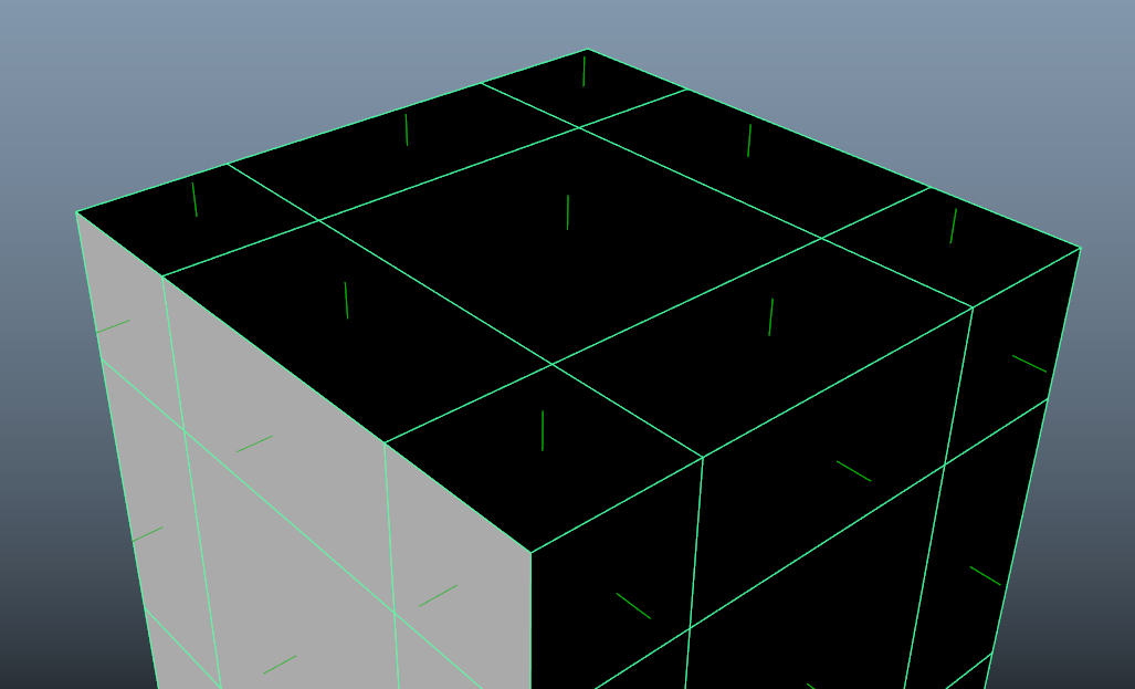면이 정상적으로 돌아온 이미지