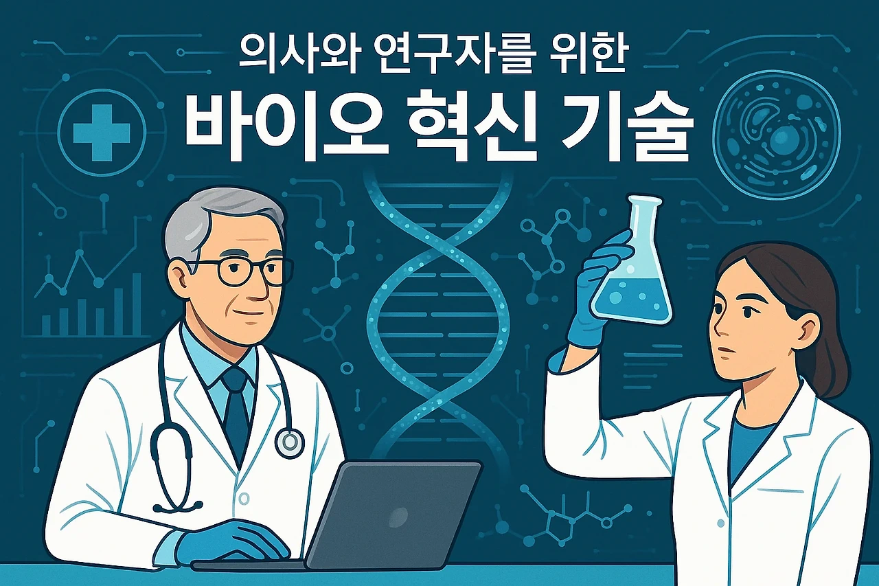바이오 혁신 기술 관련 이미지