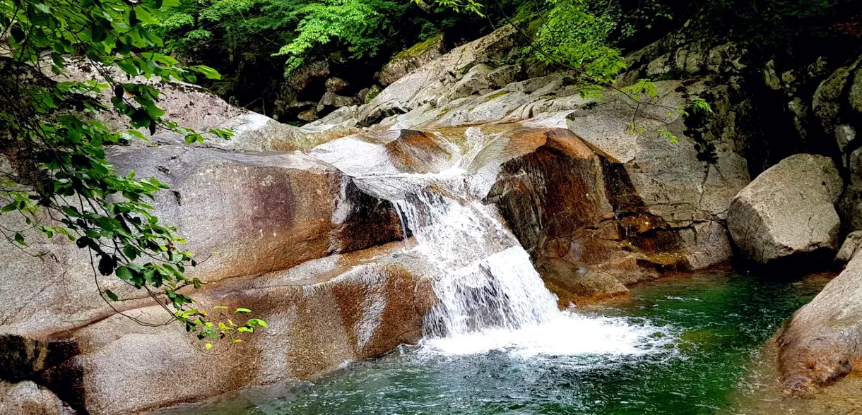 지리산 칠선계곡 계곡치기
