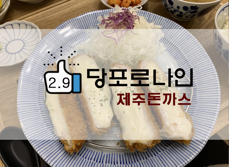  제주표선돈카츠 당포로나인 돈카츠