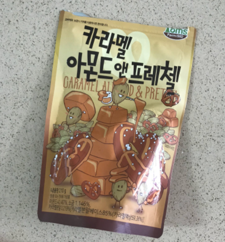  c | K-아몬드 |  카라멜아몬드앤프레첼 Review