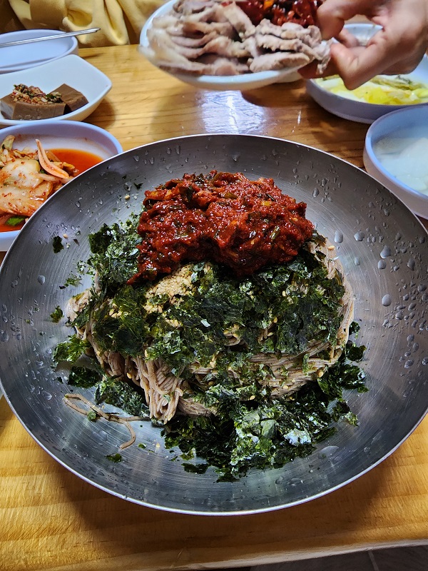 동루골막국수 막국수(꼽빼기)