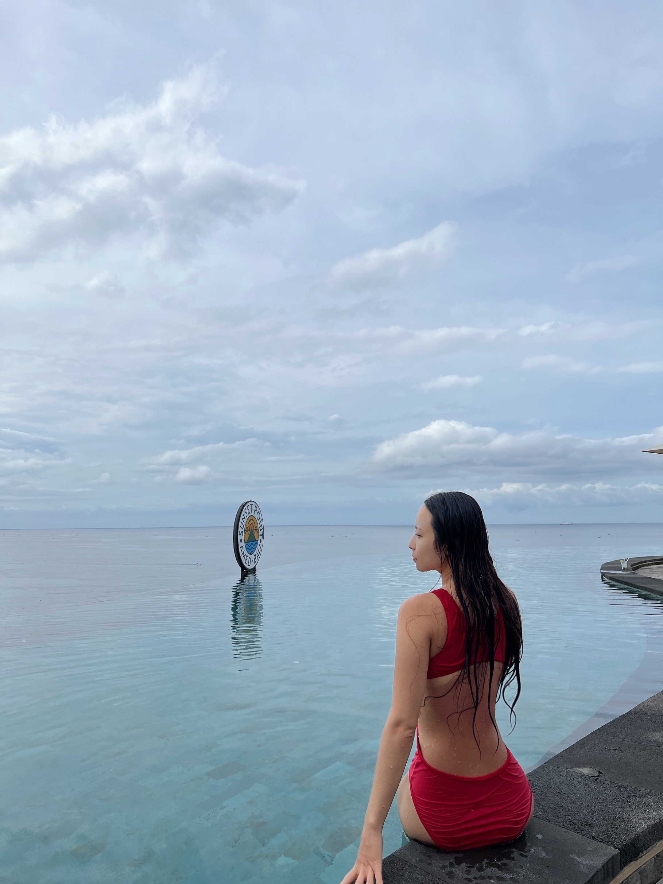 여행자의 무덤 발리의 아메드 < Amed > (4) - 비치 클럽 / Sunset Point Amed Bali