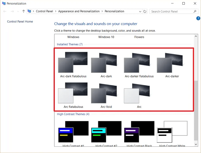 Windows 11에서 사용자 지정 테마를 설치하는 방법