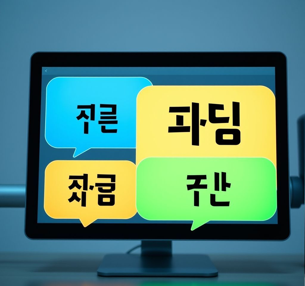 한글 글상자 만들기와 텍스트 디자인 꾸미기 완전 가이드