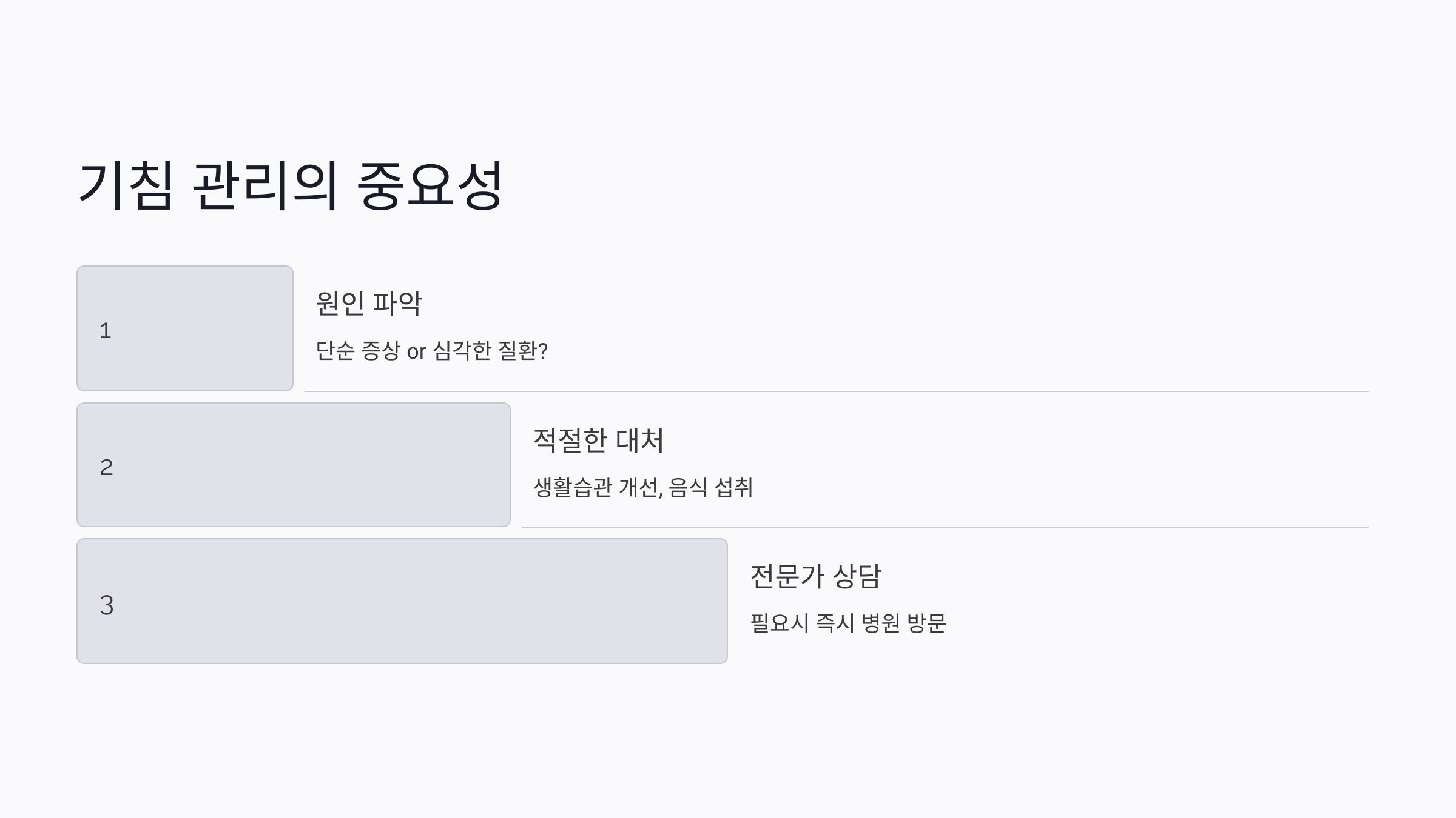 기침이 오래가면 의심되는 질병